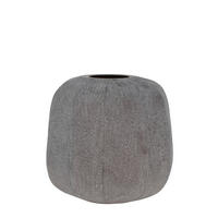 VASE Pacengo Braun Ø33/32 cm - Dunkelbraun, Glas (33/32cm) - Light & Living