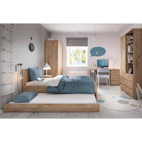 JUGENDZIMMER-SET 7-TLG. Fortaleza-54 - Braun, Holzwerkstoff (685/200/206cm) - Lomado