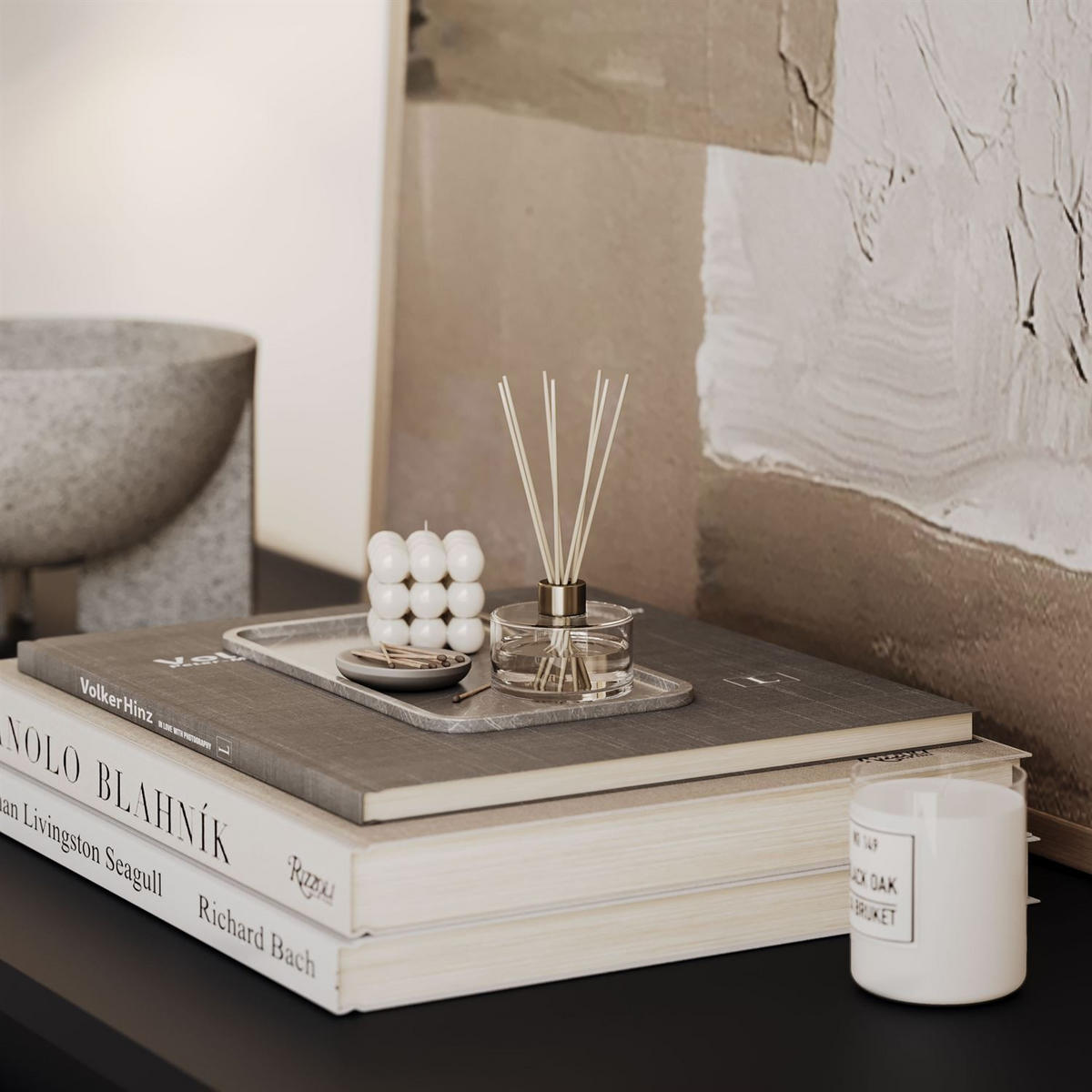 SIDEBOARD HANA M6 Schwarz 120cm - Schwarz, Holzwerkstoff (120/74.4/30cm) - Lookway