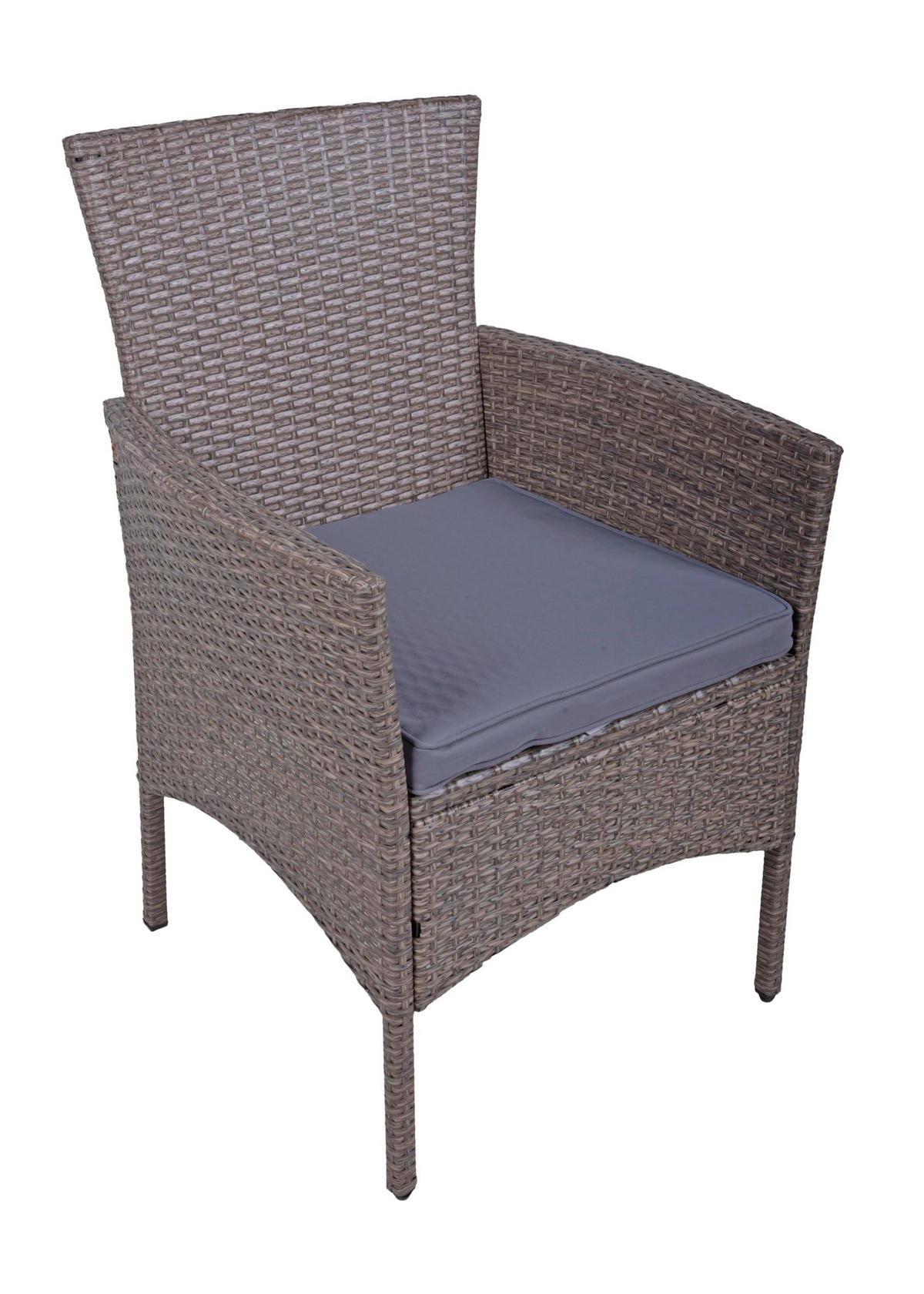 BALKONMÖBEL-SET Trine 3-teilig Braun Balkon-Set - Braun, Holz - DELUKE