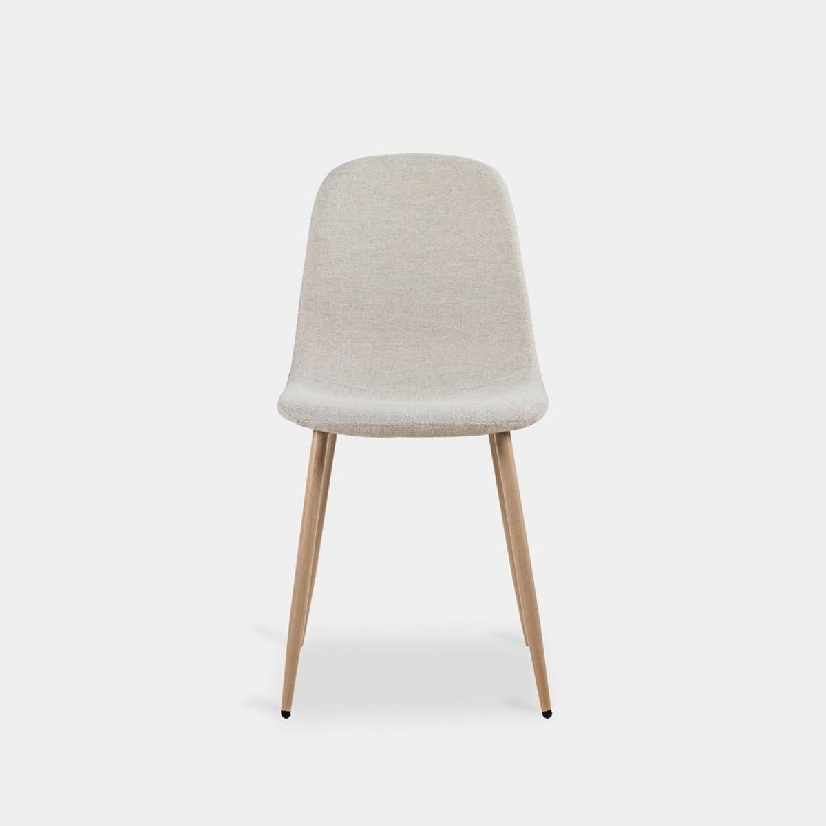 ESSZIMMERSTUHL Ellis Beige 43 cm x 87 cm - Beige, Textil (43/87/54cm) - Klast Home