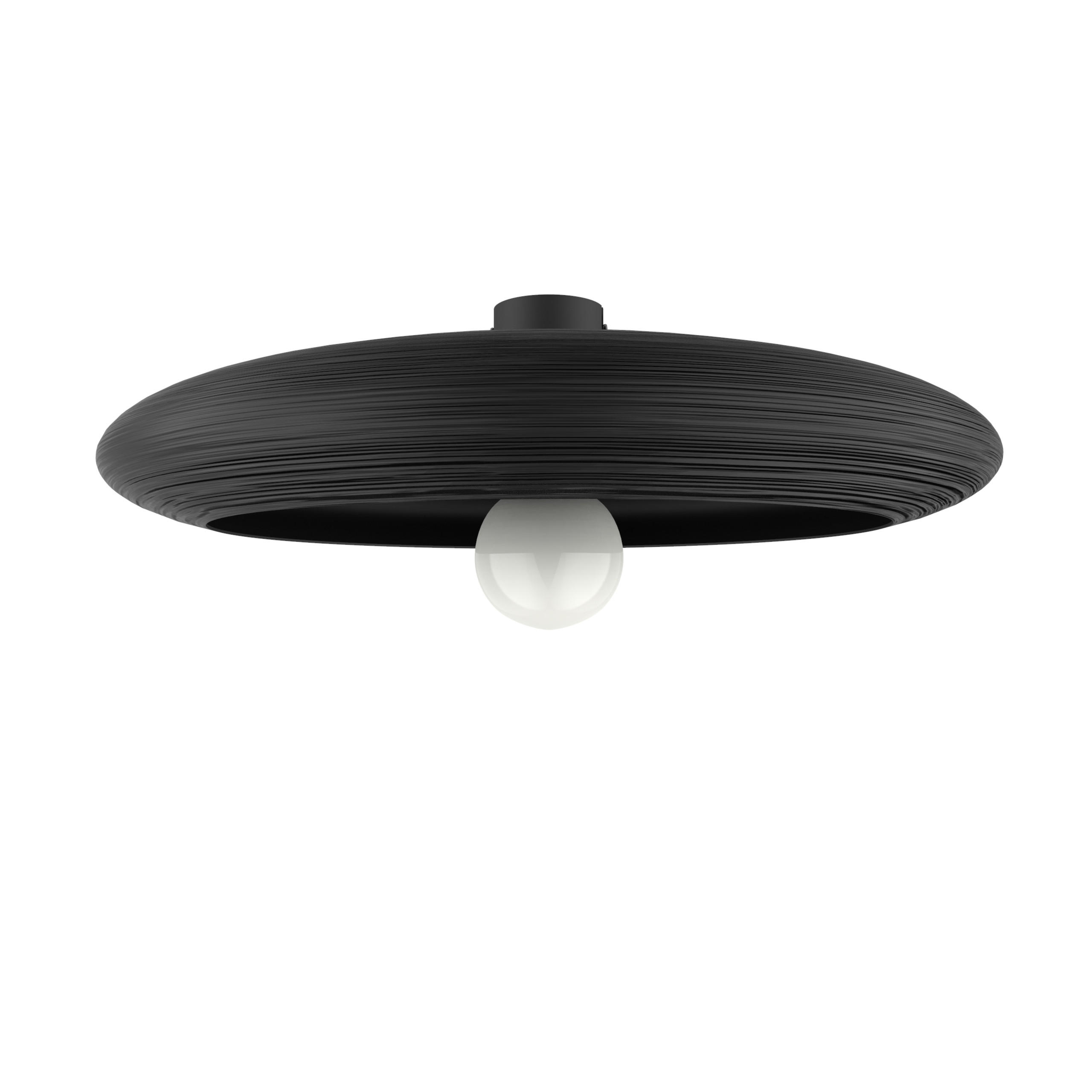 DECKENLEUCHTE - Schwarz, Metall (60/60/15cm) - Lumicom