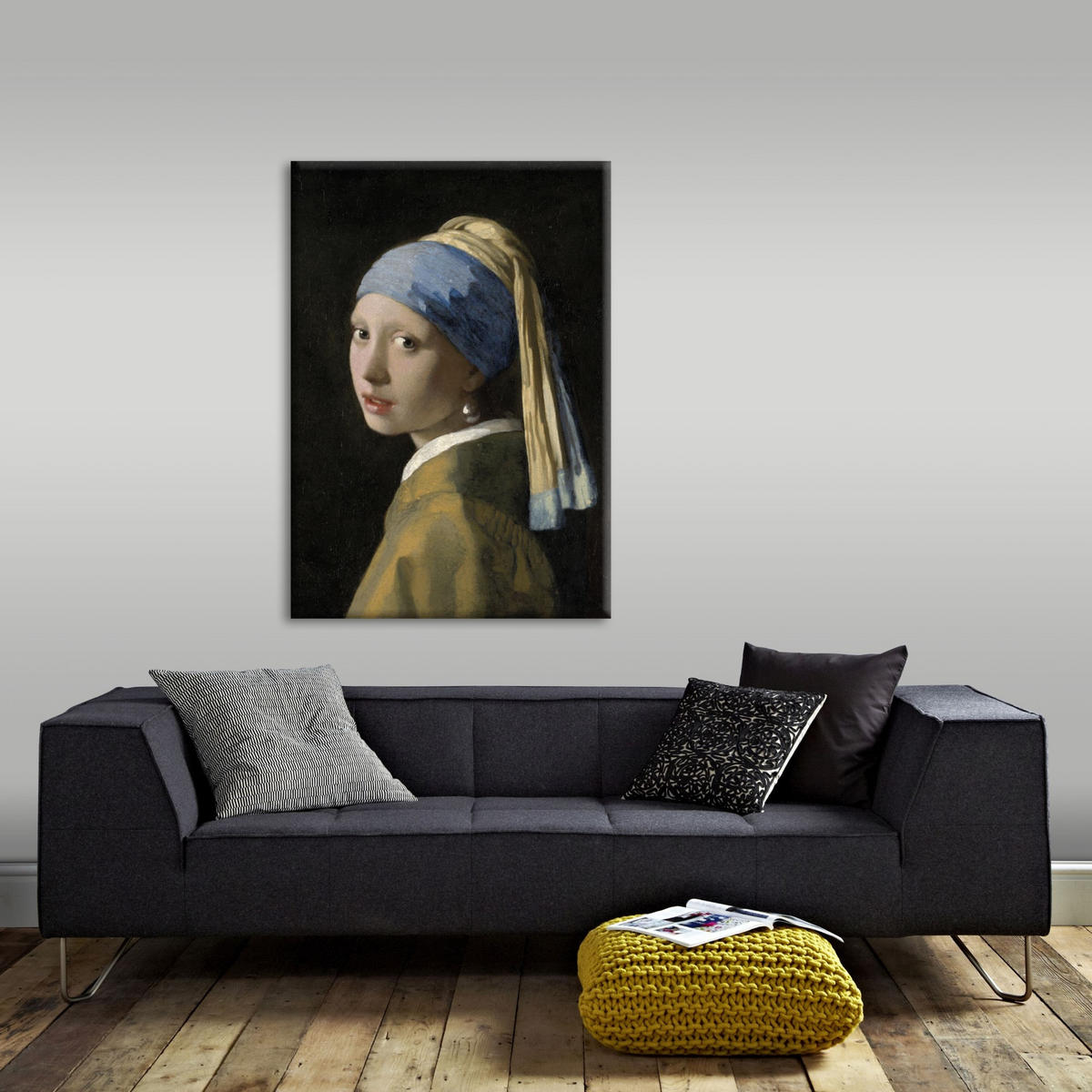LEINWANDBILD Mädchen- 70x100 cm - Multicolor, Holzwerkstoff/Textil (70/3cm) - Art for the Home