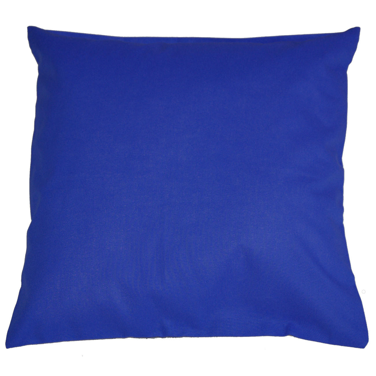 KISSENBEZUG Basic 100% Baumwolle royal 80/80 cm - Blau, Textil (80/80cm) - beties Heimtextil
