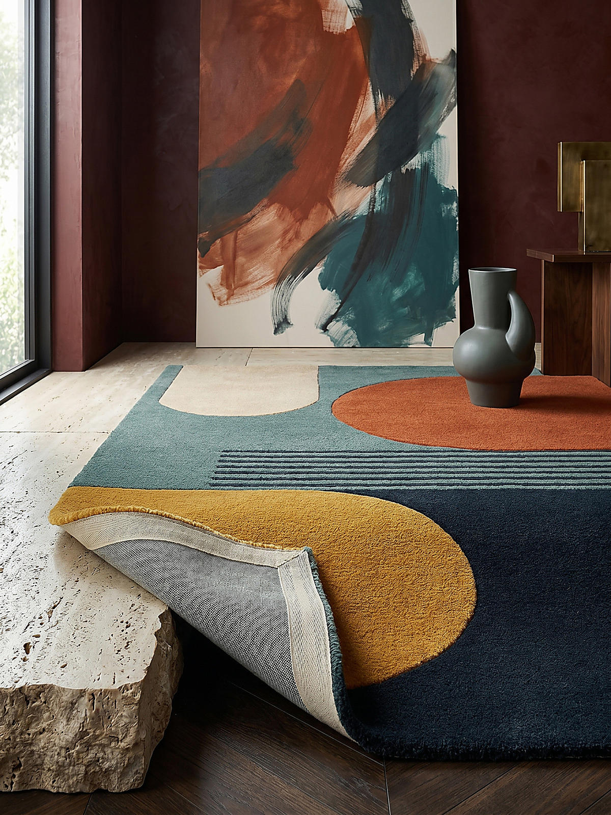 WOLLTEPPICH HALLEIN 200/290 cm - Multicolor, Textil (290/200cm) - KADIMA DESIGN