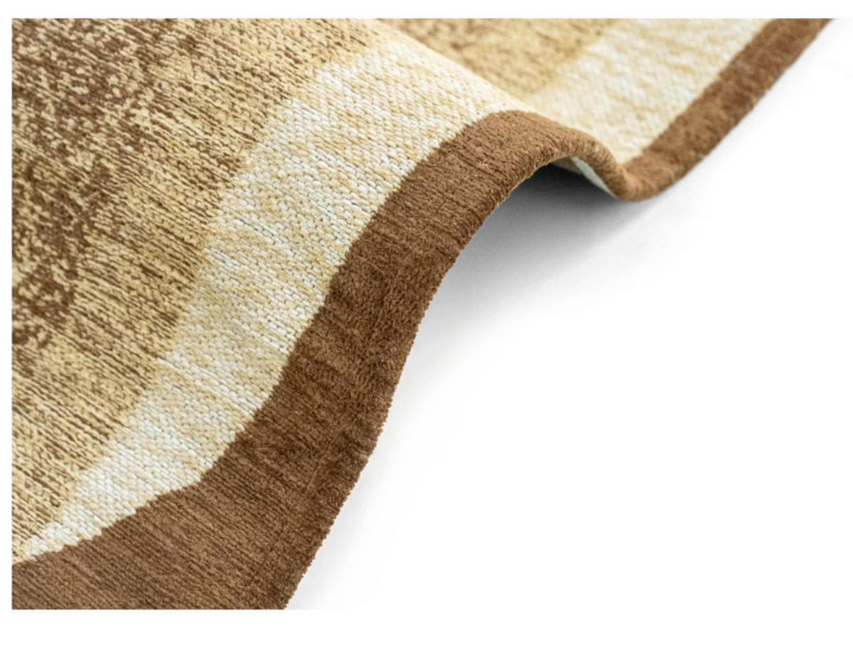 TEPPICH modern Flachgewebe AGATE Braun 170 x 240 cm - Braun, Textil (170/240cm) - Novatrend