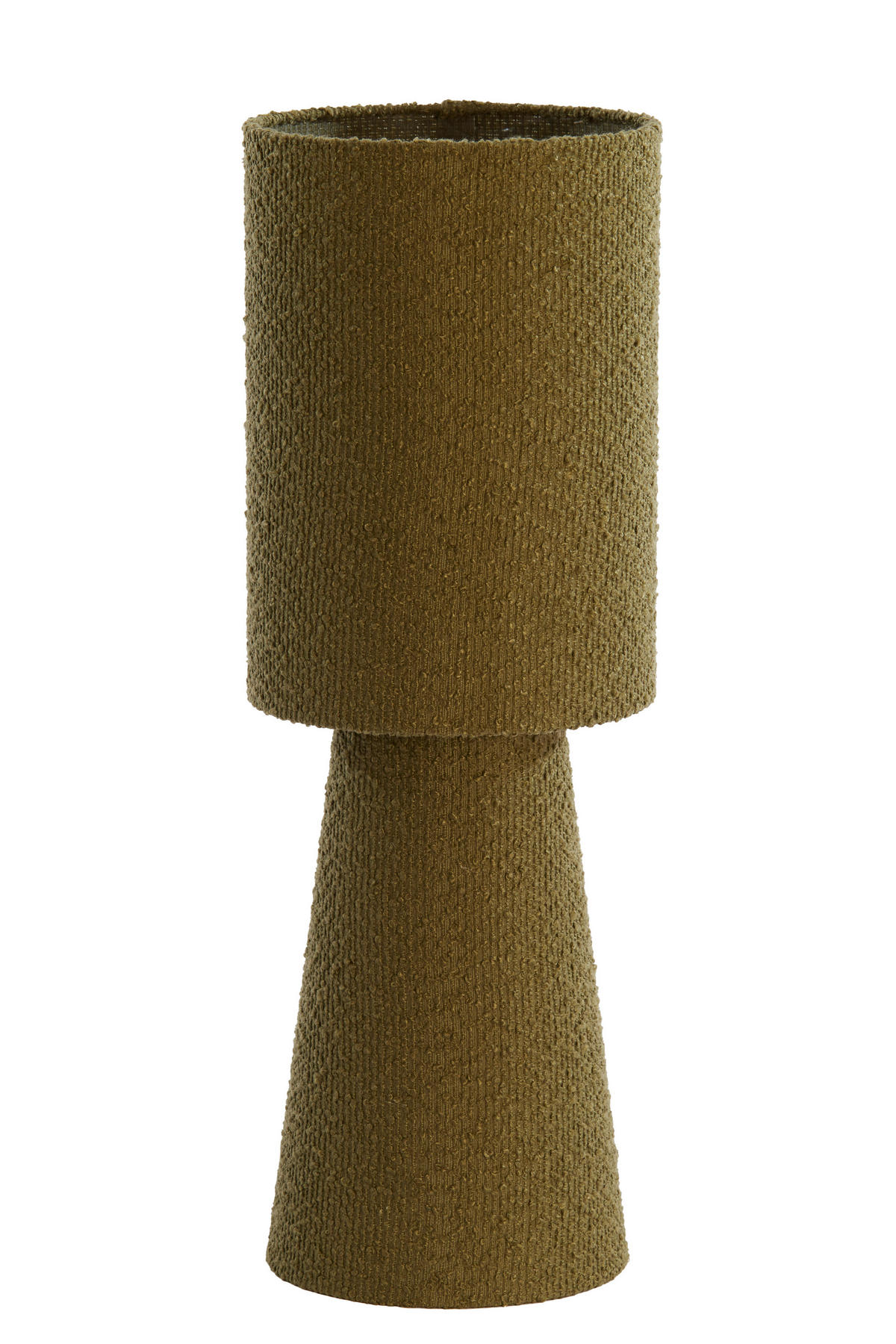 TISCHLAMPE Mikkel Grün Ø20/58 cm - Grün, Textil (20/20/57.5cm) - Light & Living