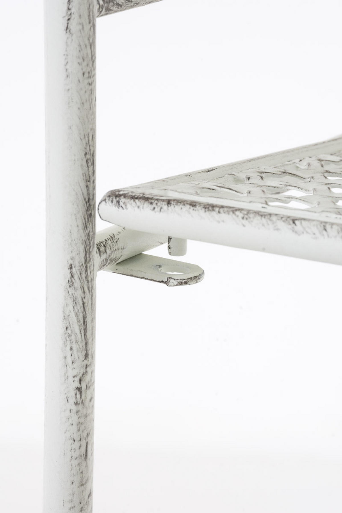 STANDREGAL Anic antik weiß - Creme, Metall (61/153/33cm) - TPFGarden