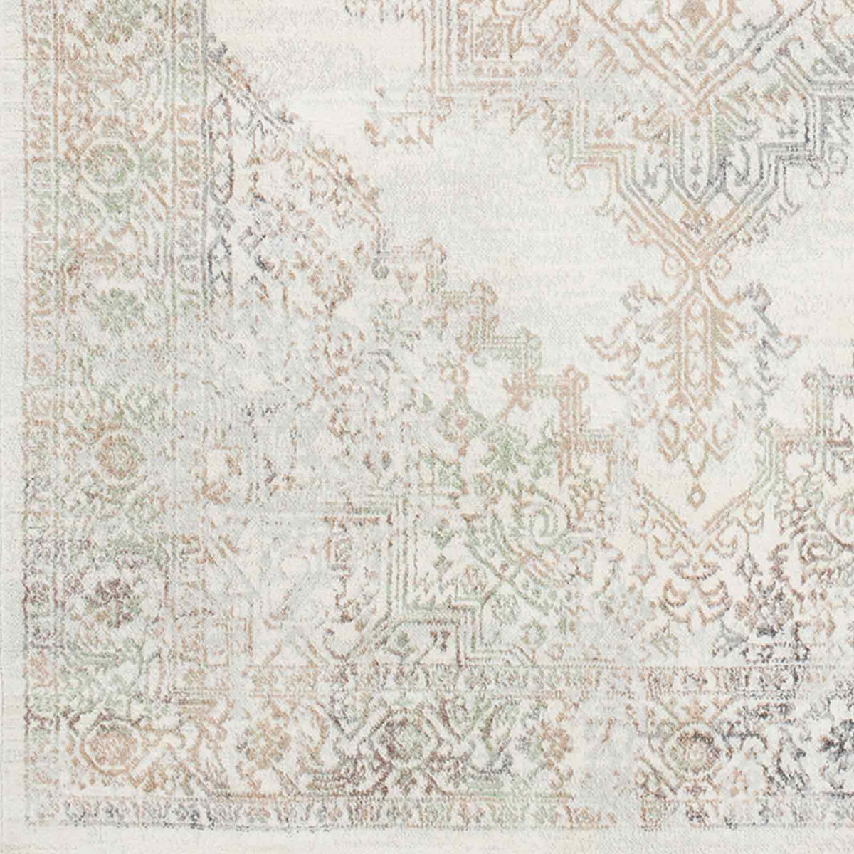 VINTAGE-TEPPICH 80/220 cm Grau - Hellgrau, Textil (80/220cm)