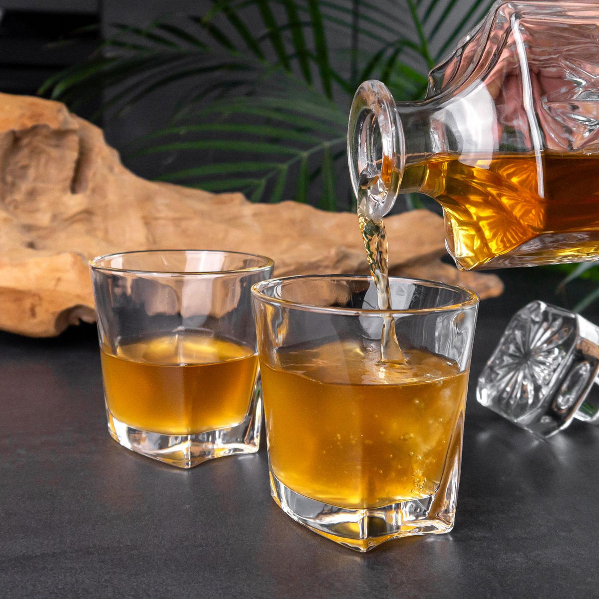 WHISKY GLAS Set (4-tlg.) - Transparent, Glas (0.3L) - Intirilife