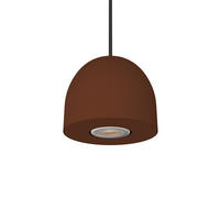 HÄNGELEUCHTE Campanella - Dunkelbraun, Metall (10/8/120cm) - Lumicom
