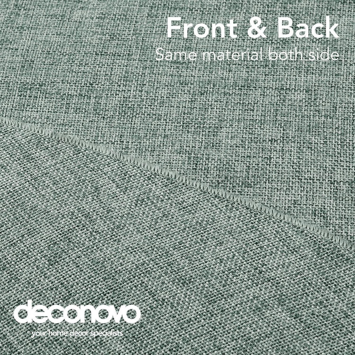TISCHDECKE Rund Dunkelgrün 140 cm - Hellgrün, Textil (140/140/1cm)