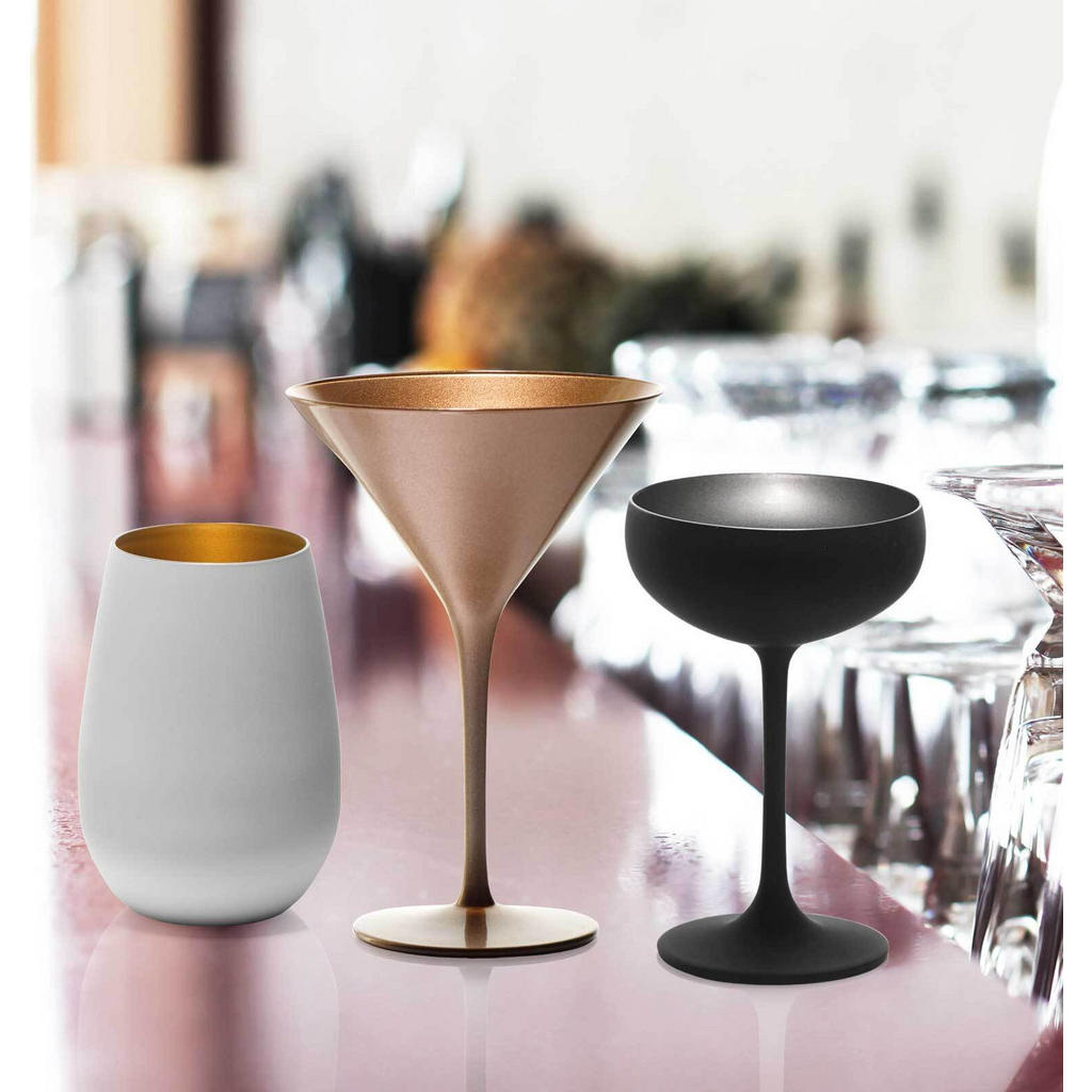 Thumbnail - Stölzle Lausitz Sektschalen, Weiß, Gold, Glas, Essen & Trinken, Gläser, Champagner- & Sektgläser