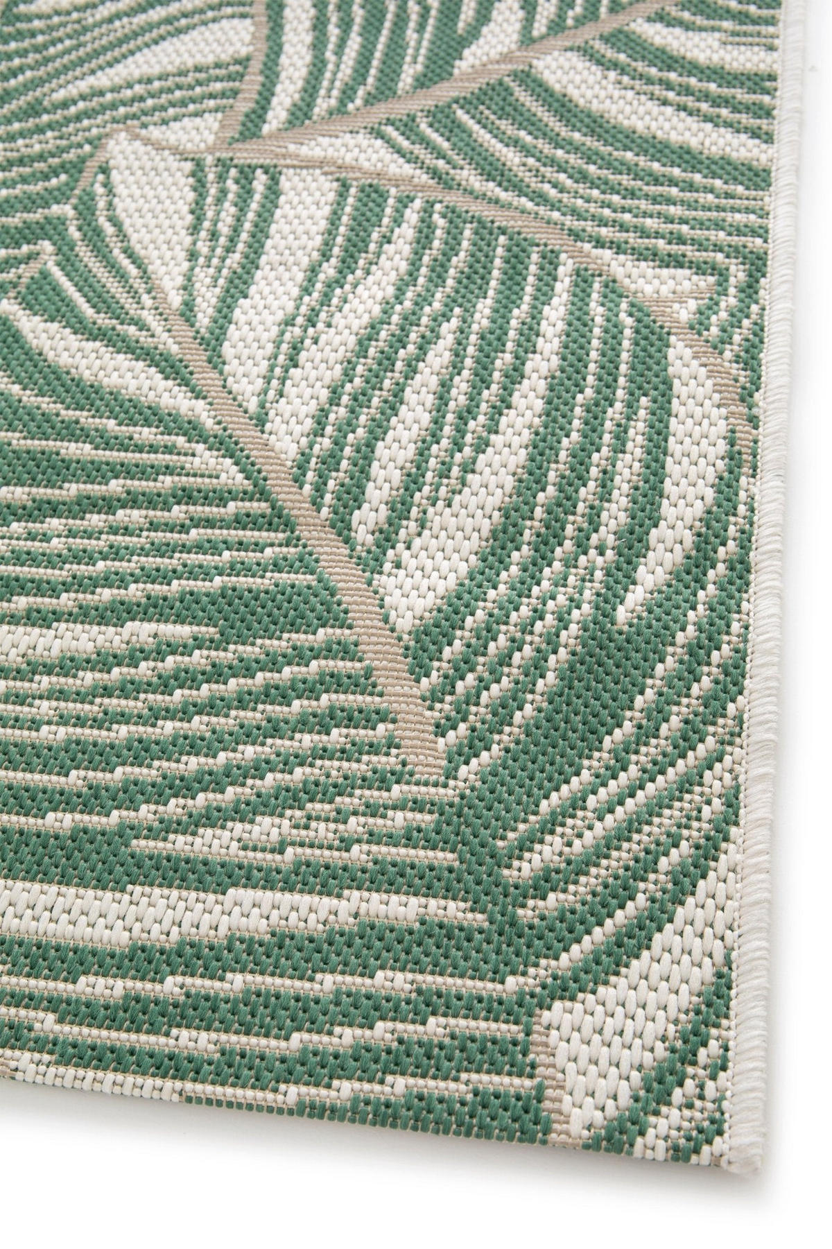 DESIGN Teppich für Innen- und Außenbereich robust grün - Grün, Textil (200/290cm) - AFK Living