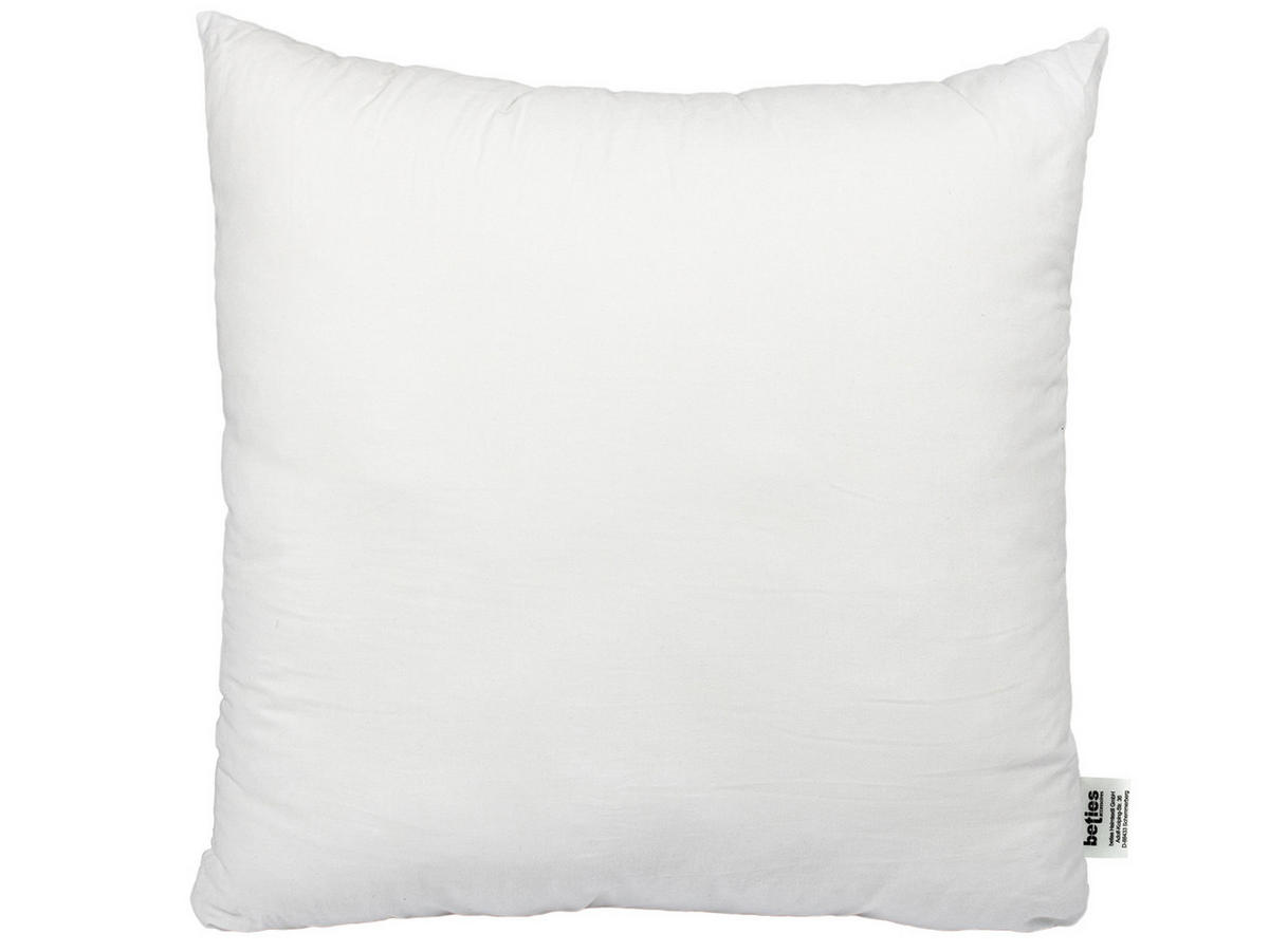 KOPFKISSEN PublikFree Faserbällchen 80/80 cm - Weiß, Naturmaterialien/Kunststoff (80/80cm) - beties Heimtextil