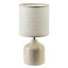 TISCHLAMPE Leti Beige 10/14/28.5 cm Keramik - Beige, Keramik (10/14/28.5cm) - Mondex