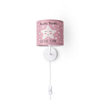 KINDERZIMMERLAMPE Luca Wl Ale 105 - Altrosa, Metall (18/26.9/20.9cm) - Paco Home