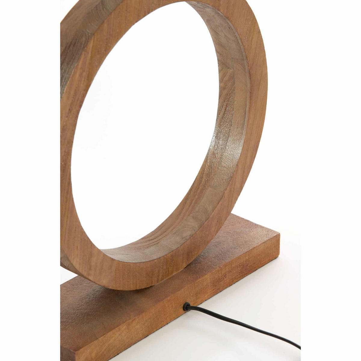 LAMPENFUSS Tinar Braun Ø41/55 cm - Braun, Holz (41/13/55cm) - Light & Living