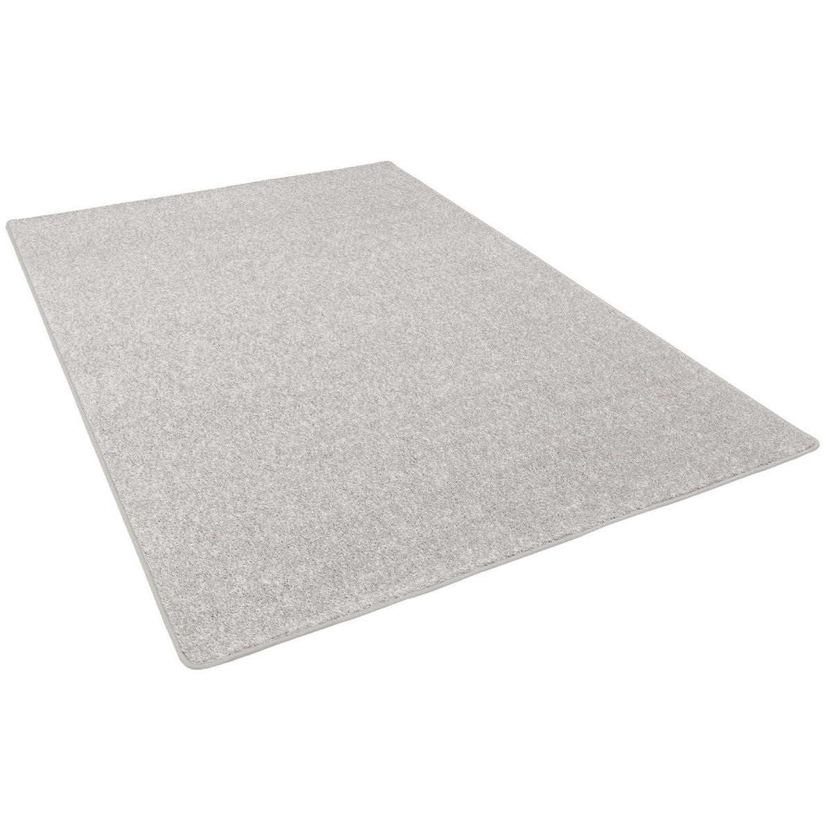HOCHFLOR LANGFLOR TEPPICH COTTAGE - Silberfarben, Textil (133/133cm) - Snapstyle