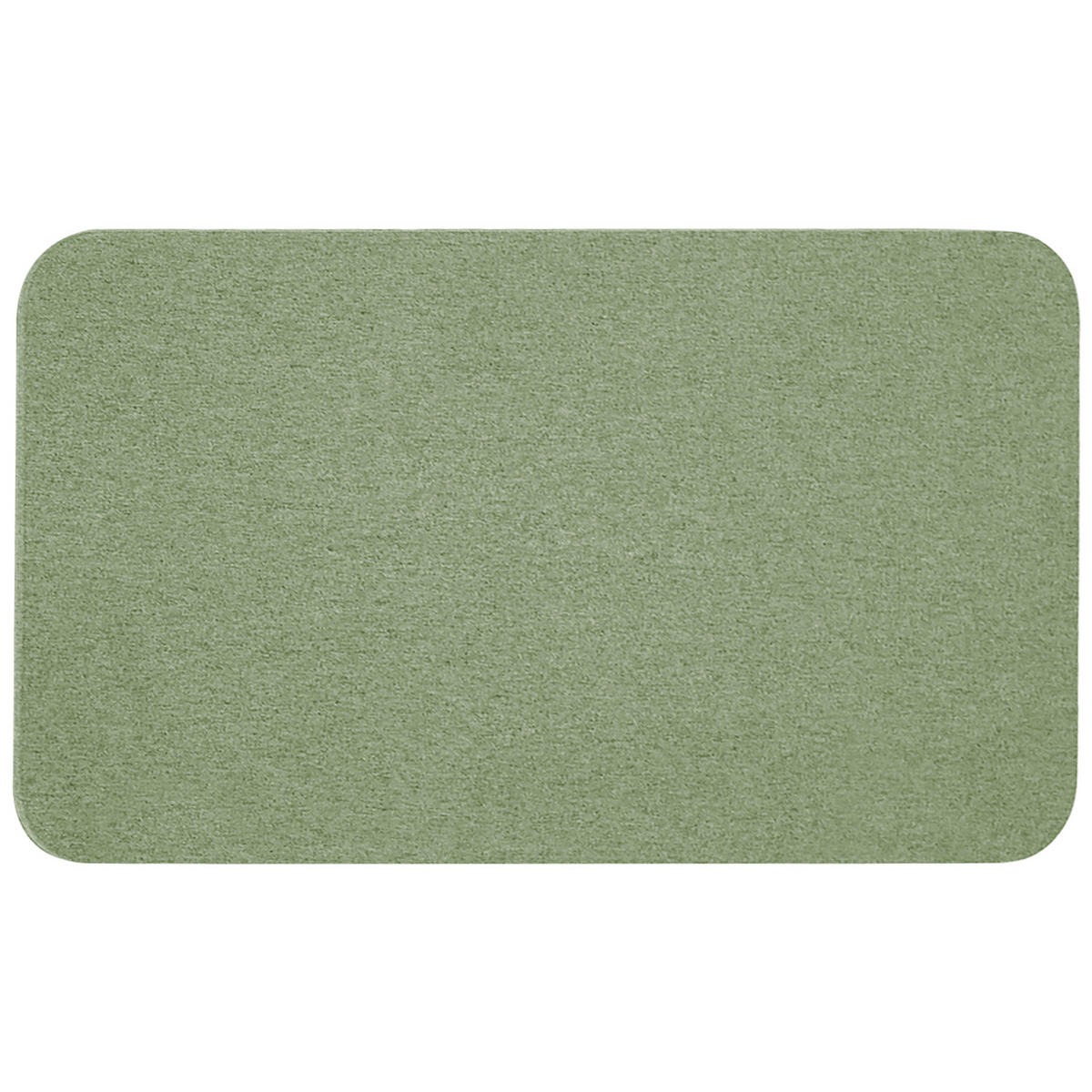 SCHREIBTISCHTRENNWAND 80 x 40 cm Hellgrün Wally - Grün, Textil (80/40/2cm) - Beliani