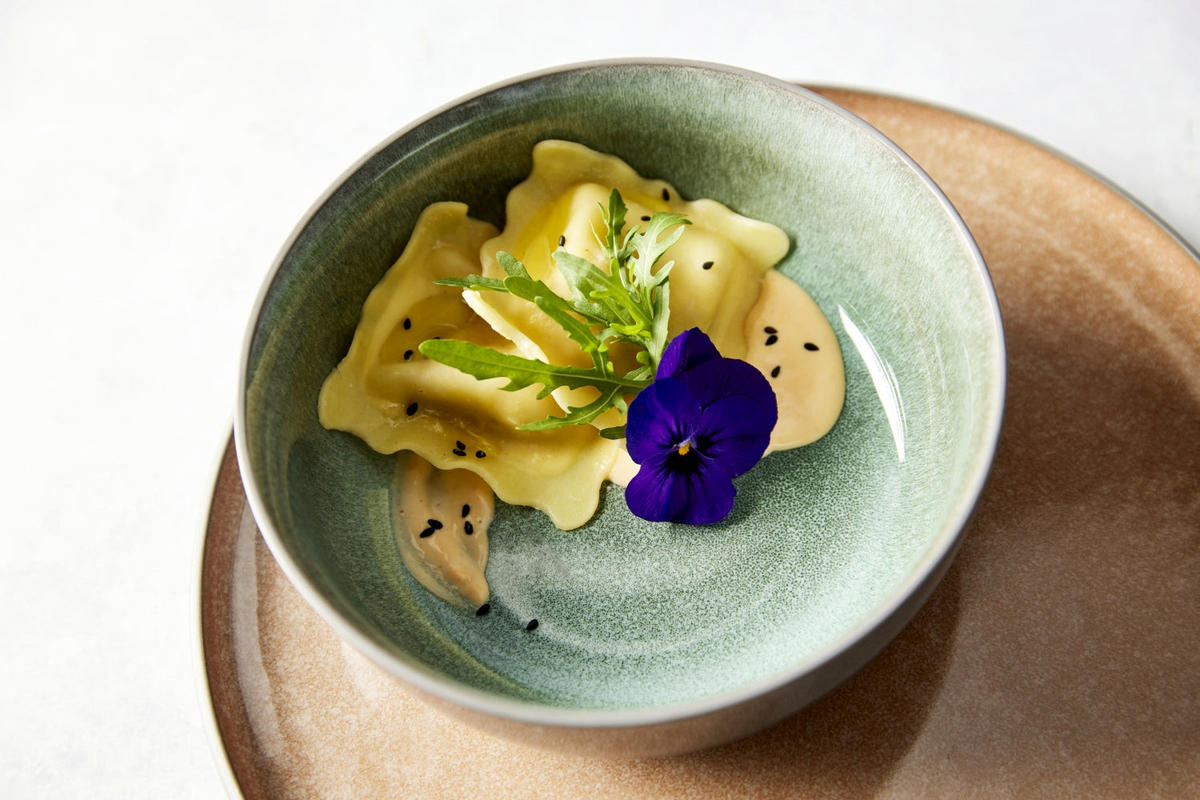 BECHER Tasse Lerida Meadow 160 ml - Grün, Keramik (0.16L) - Cosy & Trendy