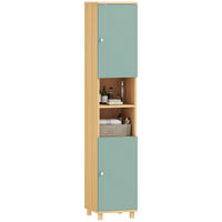 HOCHSCHRANK DE-12491 30/30/166 cm Grün - Grün, Holzwerkstoff (30/166/30cm) - ComfortXL