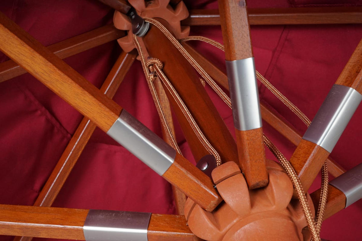 GASTRONOMIE SONNENSCHIRM Bordeaux - Bordeaux, Holz (400/400cm) - MCW