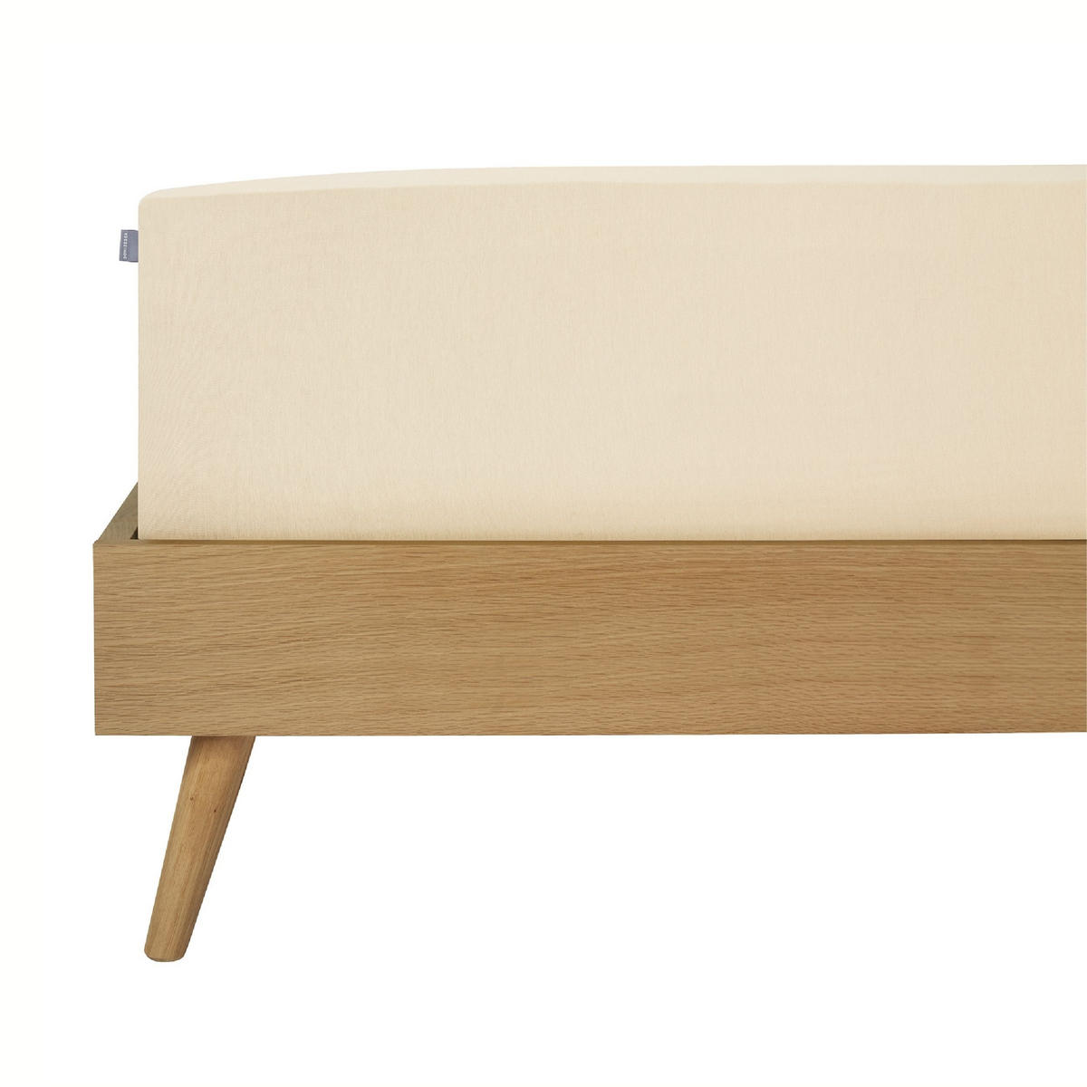 SPANNBETTLAKEN Elli 97 % Baumwolle, 3 % Elasthan 150x200 cm Creme - Creme, Textil (150/200cm) - SCHIESSER