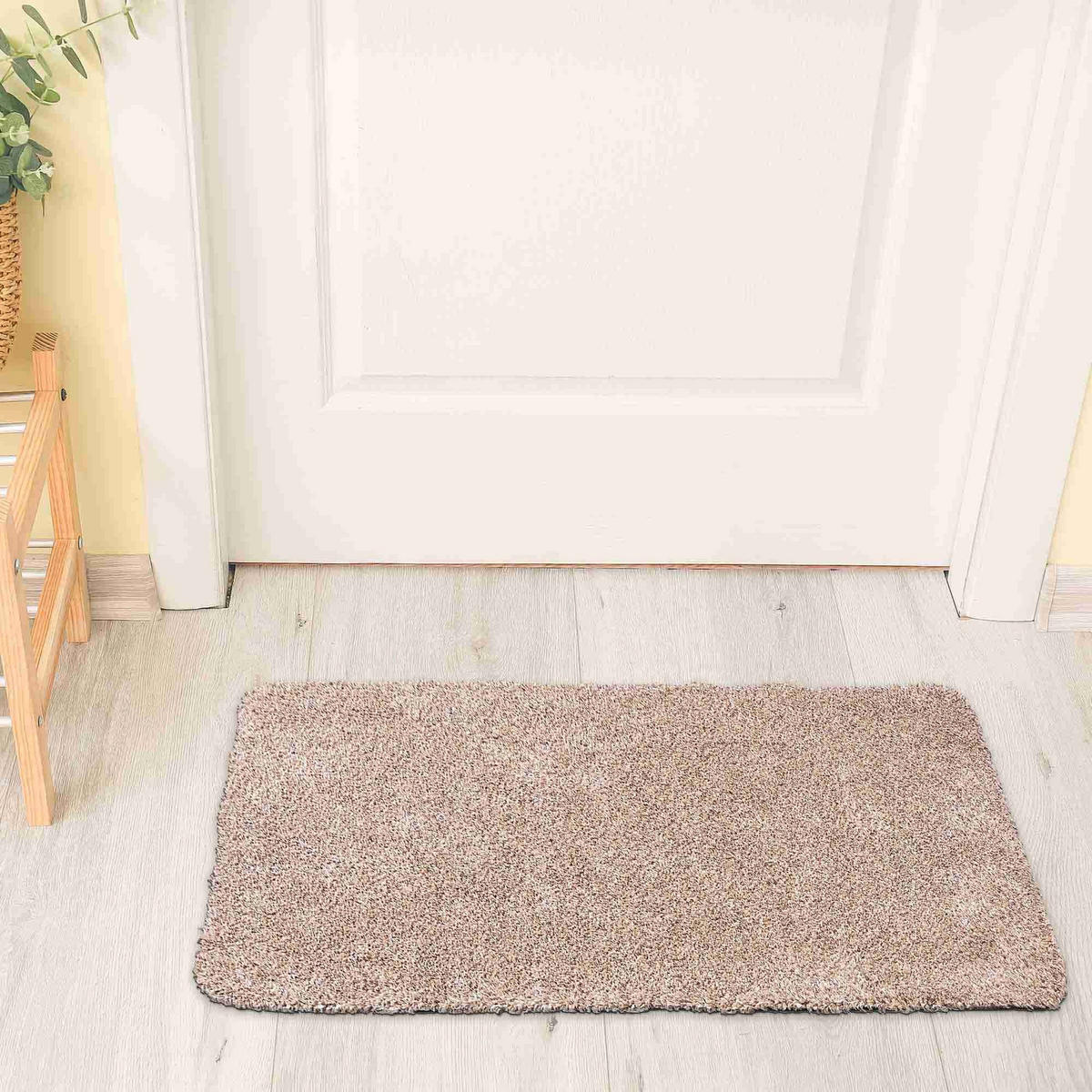 FUSSMATTE WASCHBAR ENTRA 2ER SET - Beige, Textil (60/75cm) - Astra