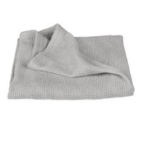 DECKE IN STRICKOPTIK 80 x 80 cm Lil Planet grau - Hellgrau, Textil (80/80cm) - Roba