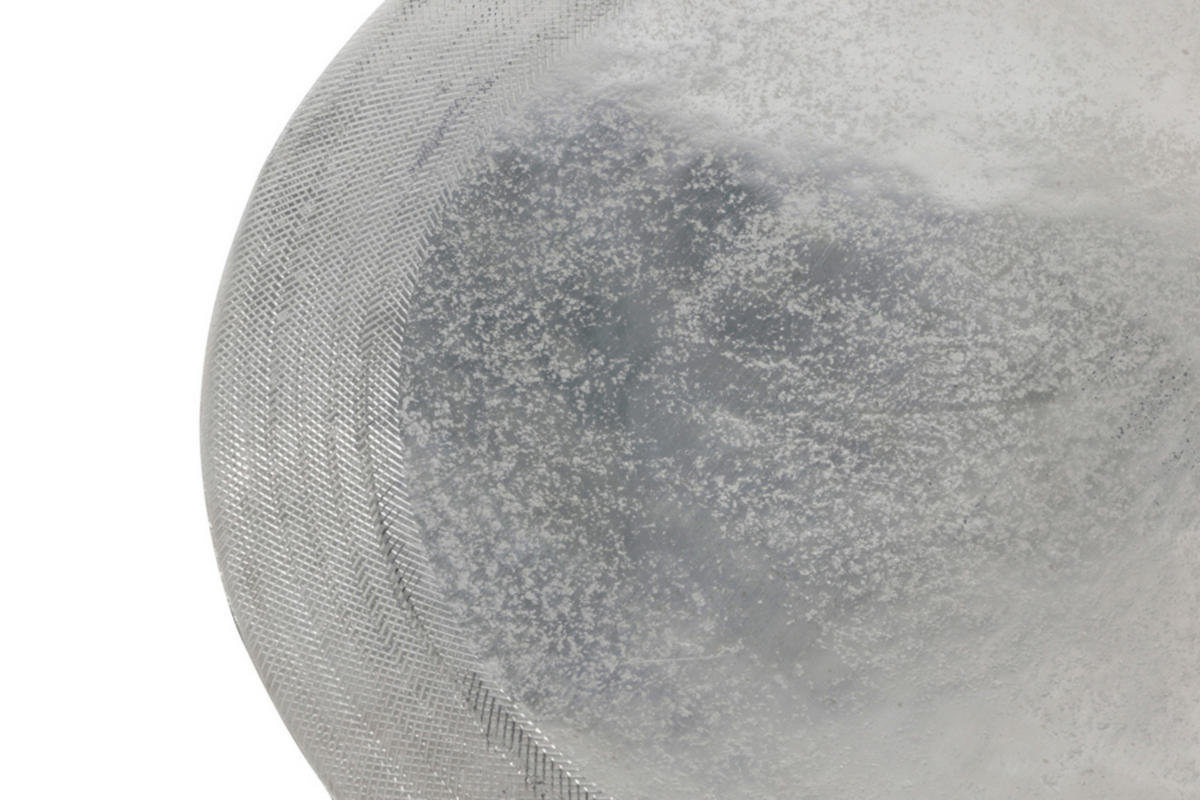BEISTELLTISCH Talca Silber Ø49/52 cm 2er-Set - Silberfarben, Metall (49/49/50.5cm) - Light & Living