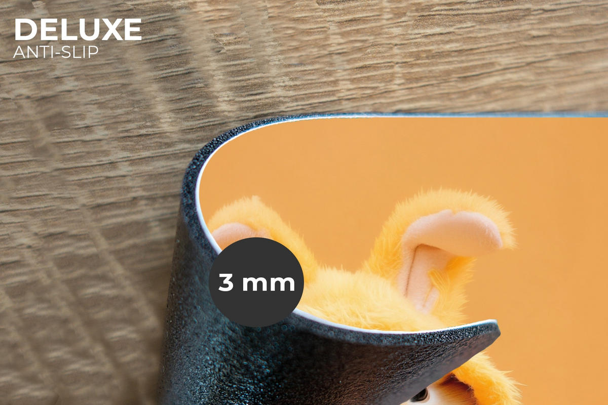 PLATZSETS 6er-Set Osterhase - Kostüm - Ente Unterlage 45x30 cm - Gelb, Kunststoff (0.3/45/30cm) - MuchoWow