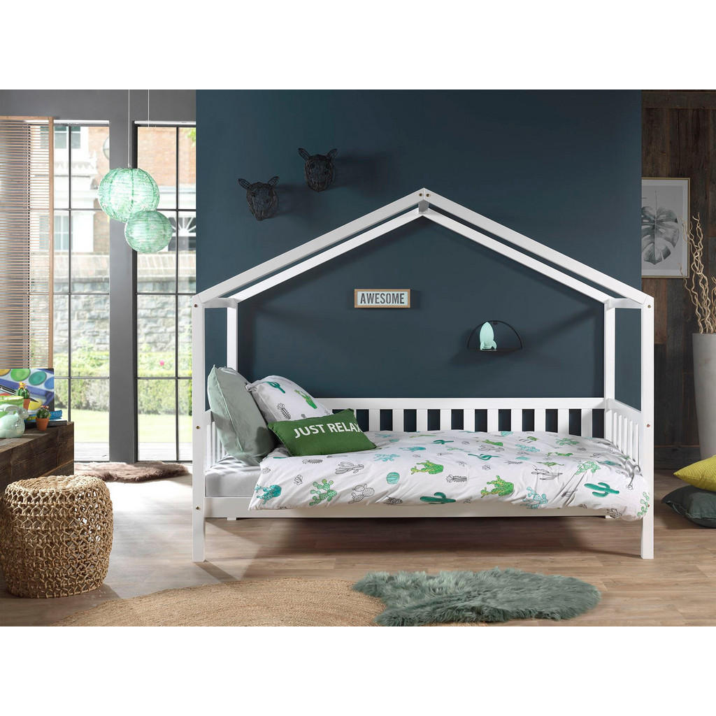 Thumbnail - 58aufmkessel Hausbett, Beige, Holz, 90x200 cm, Kinder- & Jugendzimmer, Kindermöbel, Kinderbetten, Hausbetten
