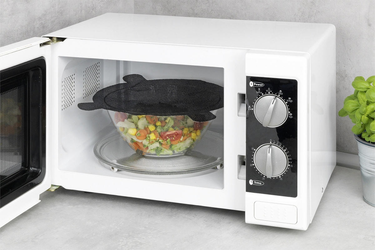 PFANNENSCHONER 3er-Set - Schwarz, Textil (25/25cm) - Maximex