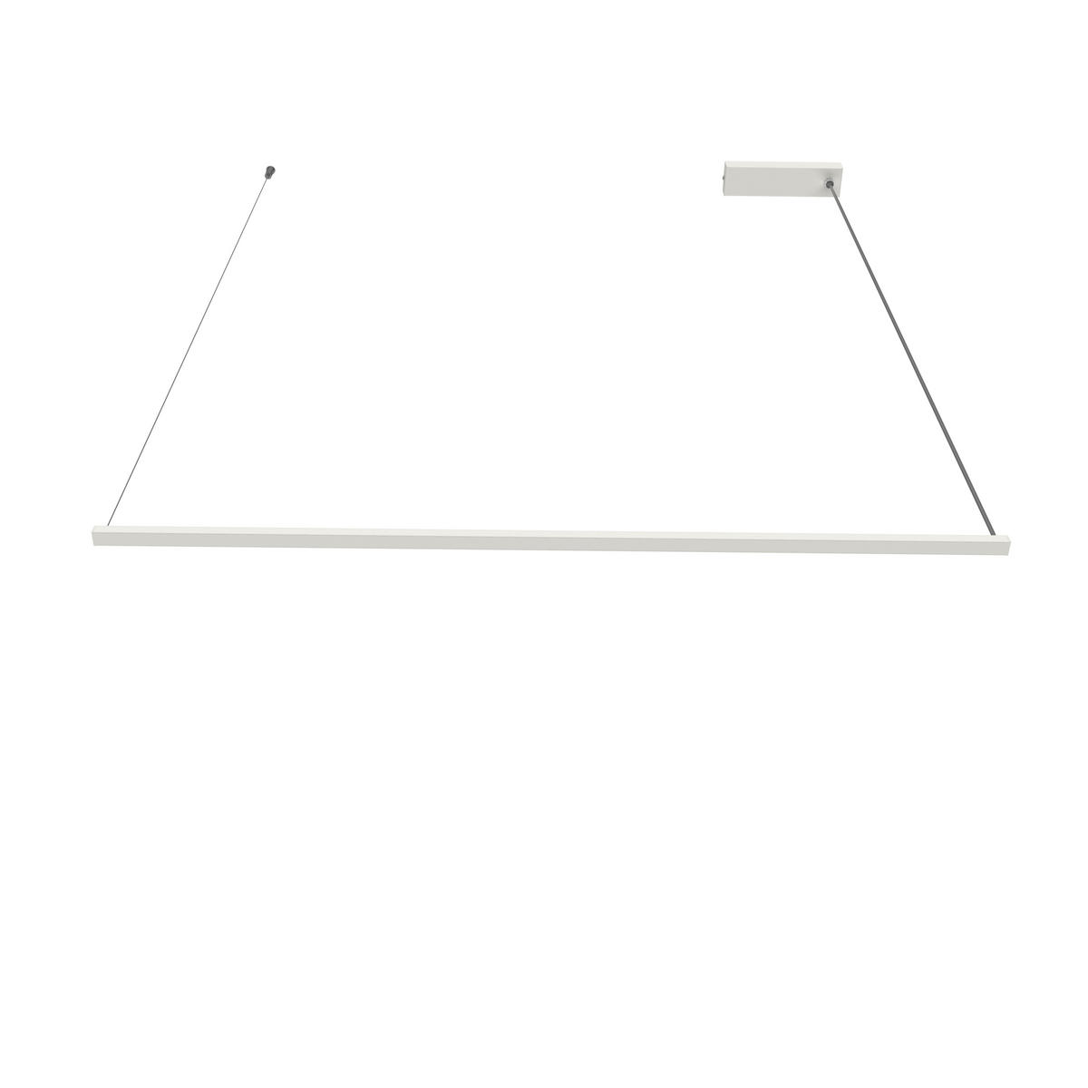 LED-HÄNGELEUCHTE - Weiß, Metall (2/100/2cm) - Lumicom