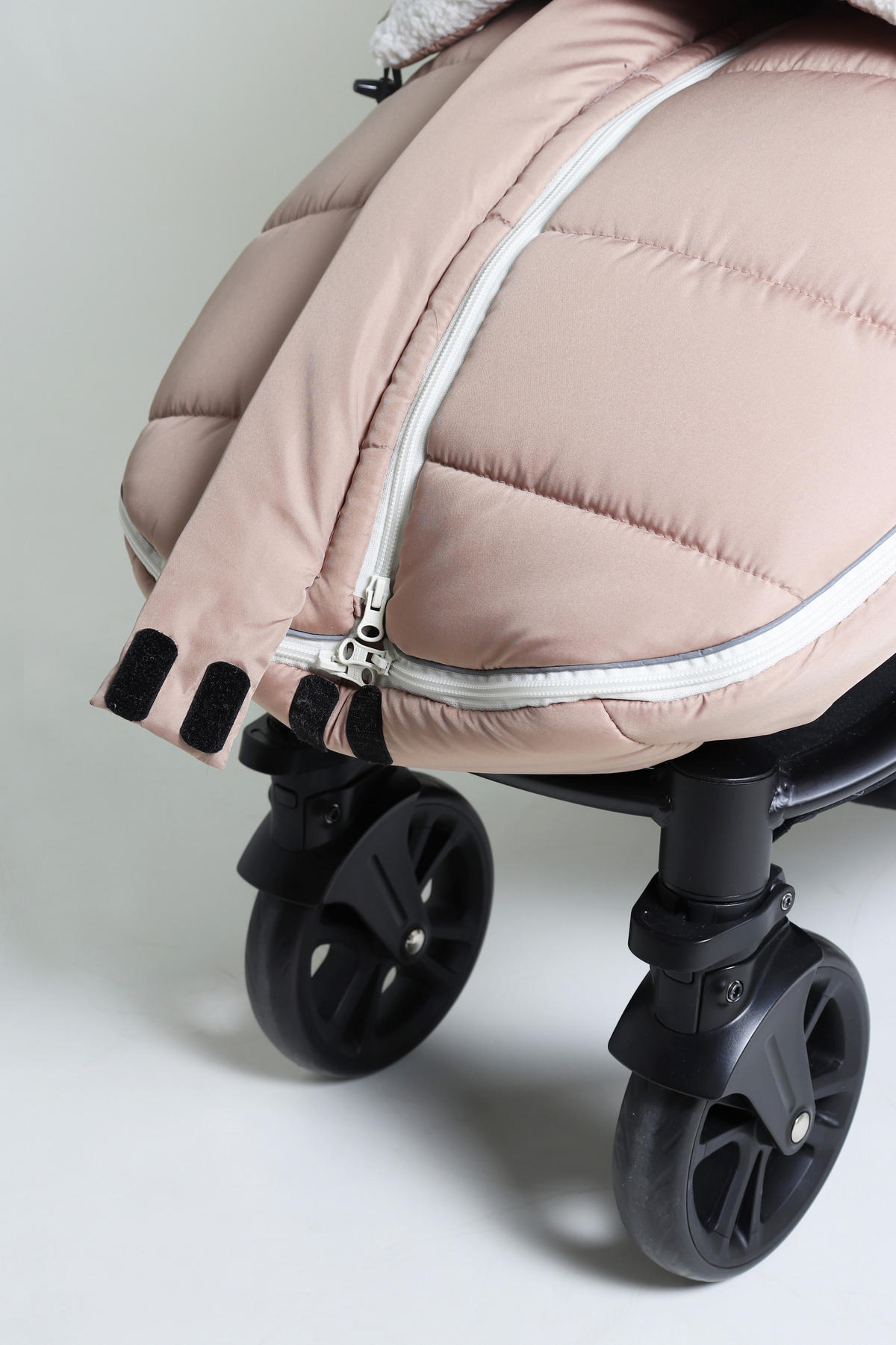 KINDERWAGEN-FUSSSACK Mila, sand/creme - Sandfarben, Textil (48/7/105cm) - Kaiserbaby