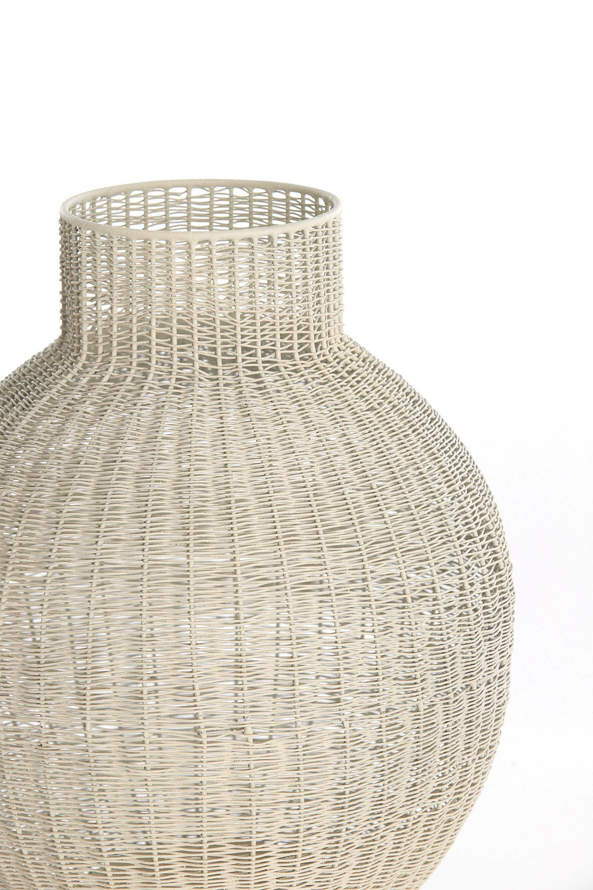 WINDLICHT Competa Weiß Ø20/29 cm - Weiß, Metall (20/29/20cm) - Light & Living