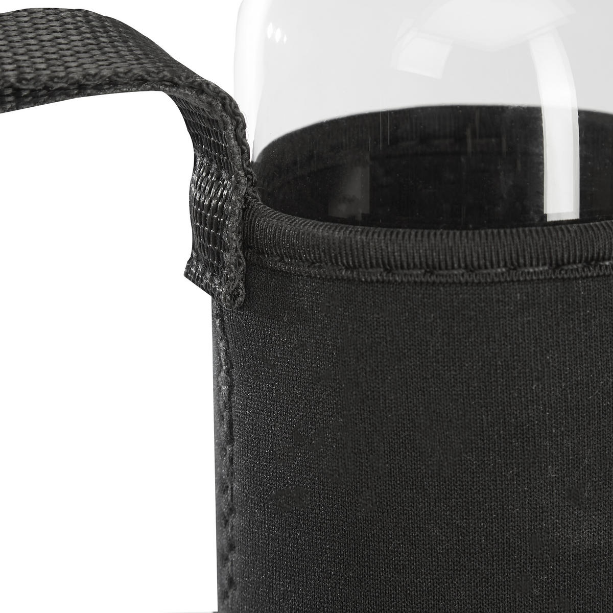 4xTRINKFLASCHE - Multicolor, Glas/Kunststoff (0.5L) - Relaxdays