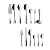TAFELBESTECK Mademoiselle silber 68er Set - Silberfarben, Metall - Villeroy & Boch