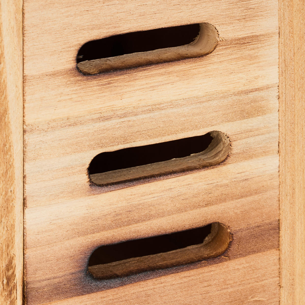 MARIENKÄFERHAUS - Hellbraun, Holz (19/23/12.5cm) - Relaxdays