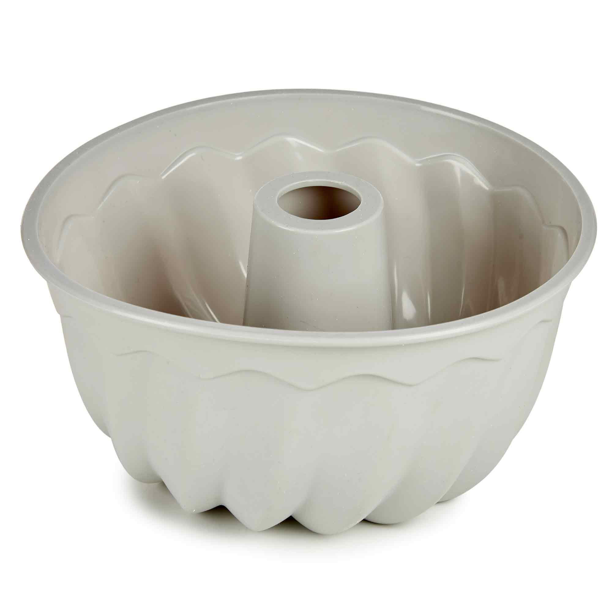 GUGELHUPFFORM Silikon 23/10 cm - Hellgrau, Kunststoff (23/10cm) - Kinvara