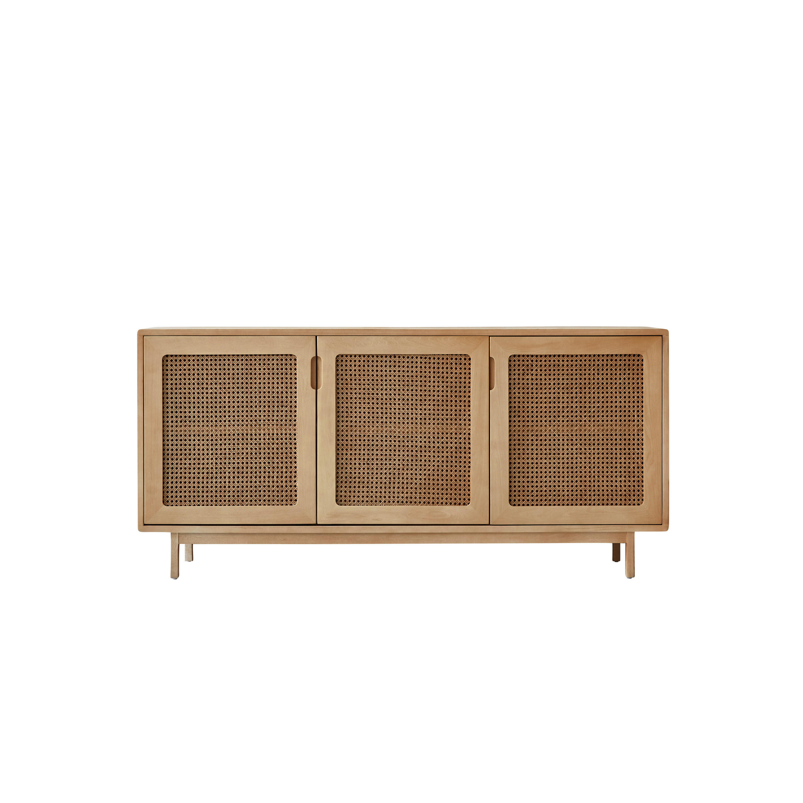 SIDEBOARD Luis Natur aus Ulme - Naturfarben, Holz (160/75/45cm) - Tikamoon