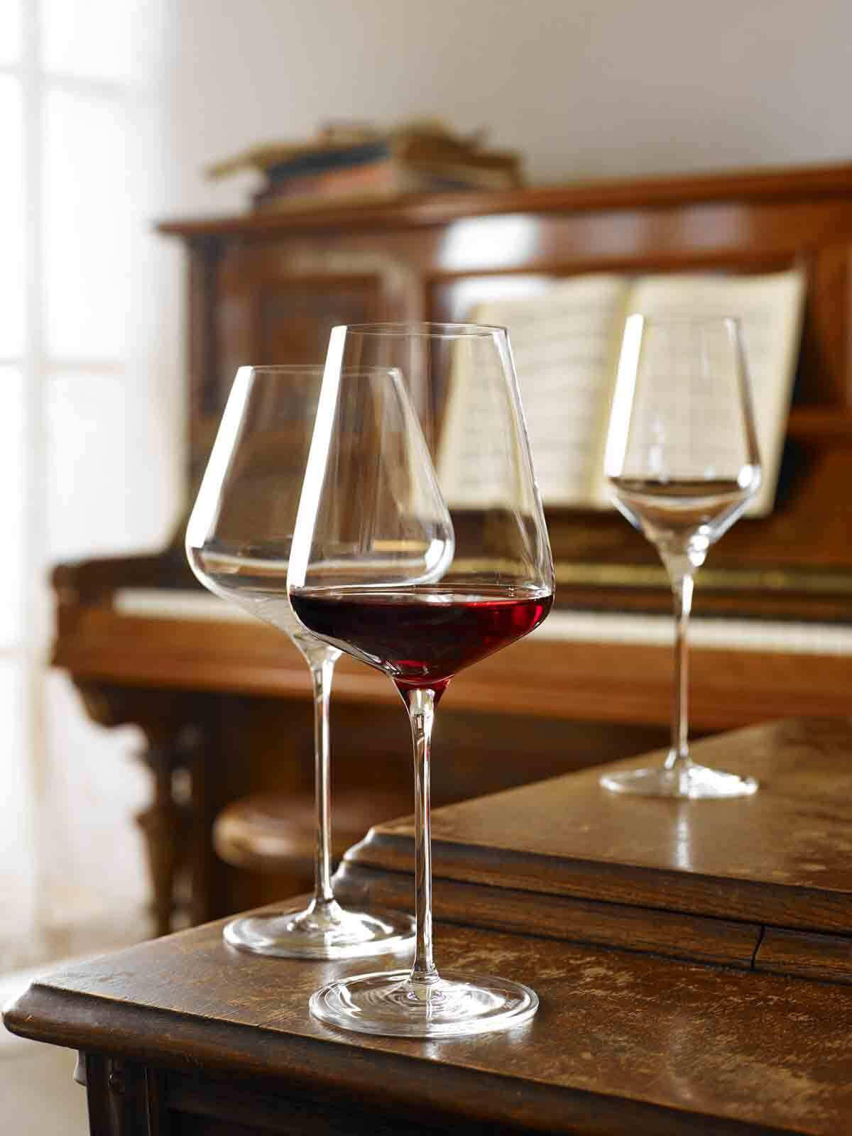 WEINGLÄSER QUATROPHIL transparent 12er Set - Transparent, Glas - Stölzle Lausitz