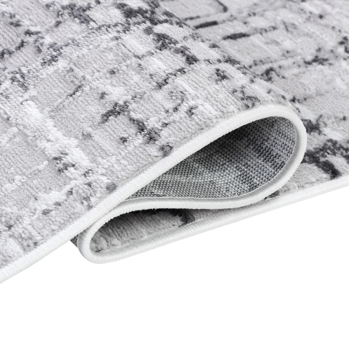 TEPPICHLÄUFER SKY hellgrau vintage 100/250 cm - Hellgrau, Textil (100/250cm) - Tapiso