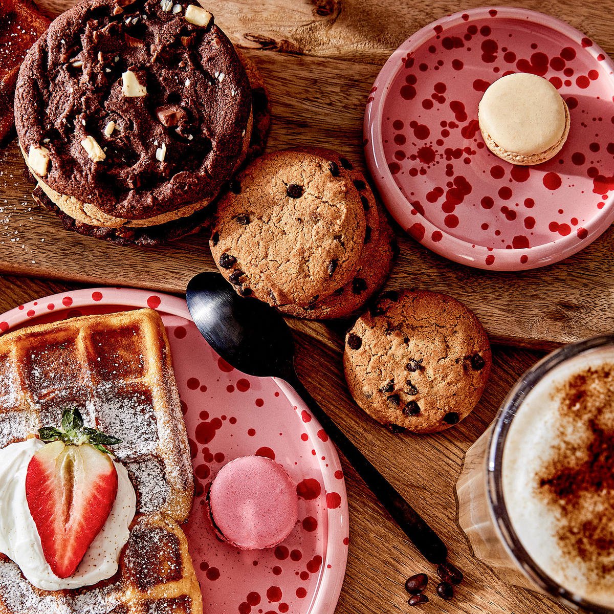 APPETIZERTELLER Boogy Splash - Pink, Keramik (12/12/2cm) - Butlers