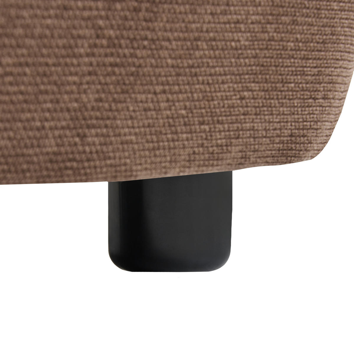SESSEL Stoff Braun Jule - Schwarz/Braun, Kunststoff/Textil (89/77/82cm) - Beliani