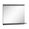 SPIEGEL Montreal Dunkel Grau - 60 x 12 x 50 cm - Grau, Glas (60/50/12cm) - Badplaats