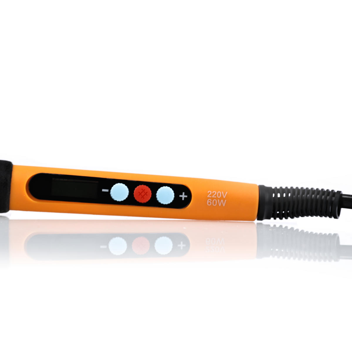 LÖTKOLBEN Electric S - 60W, 180-500°C, LCD-Anzeige, 6 Spitzen, ESD SAFE, 220V, 90 cm Kabel - Multicolor, Kunststoff (20/10/50cm)