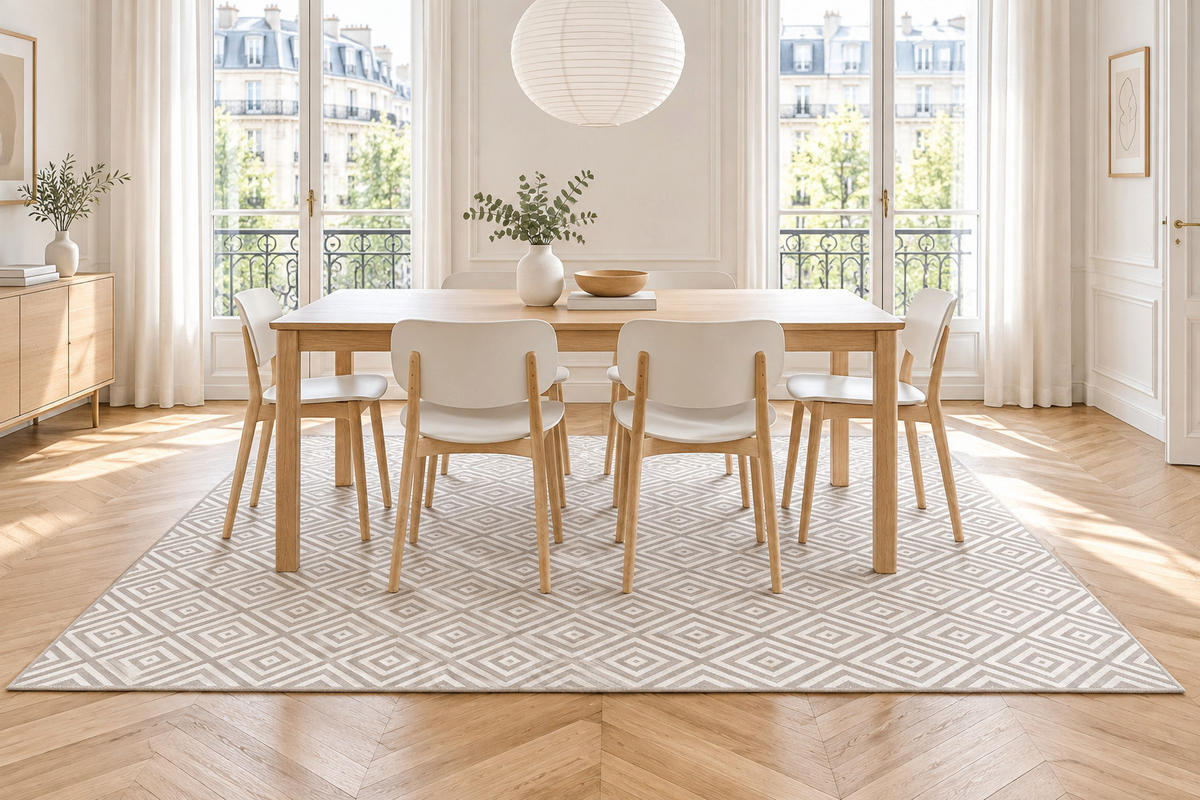 TEPPICH für Innen- und Außenbereiche grau - Grau, Textil (80/150cm) - AFK Living