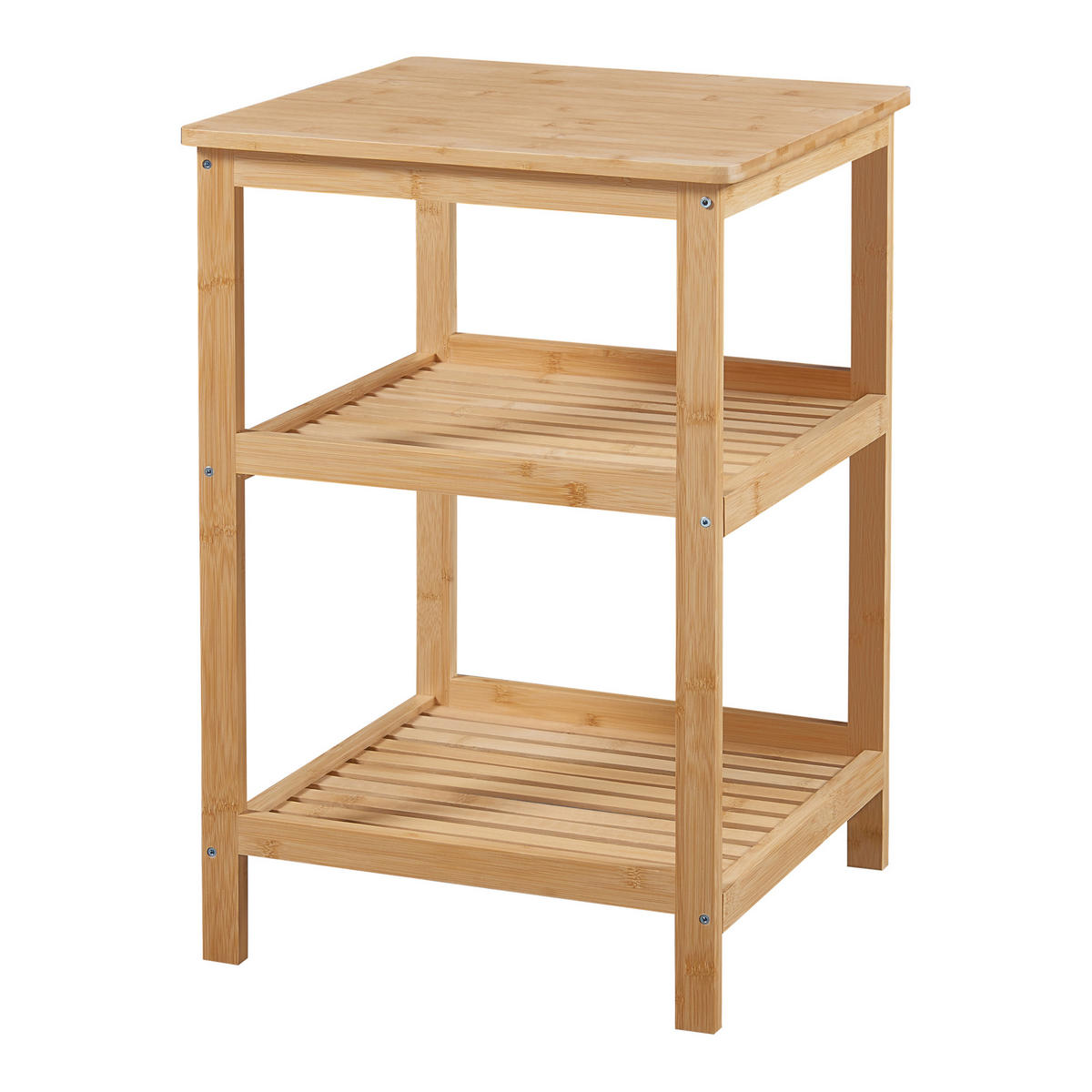 STANDREGAL Ikerasak - Naturfarben, Holz (40/60/40cm) - [en.casa]